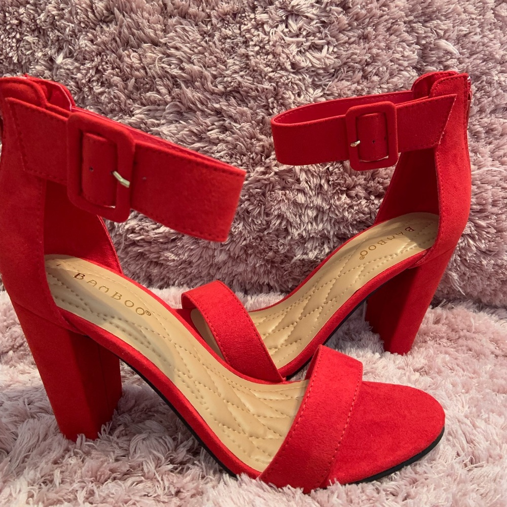 RED heels. Brand new